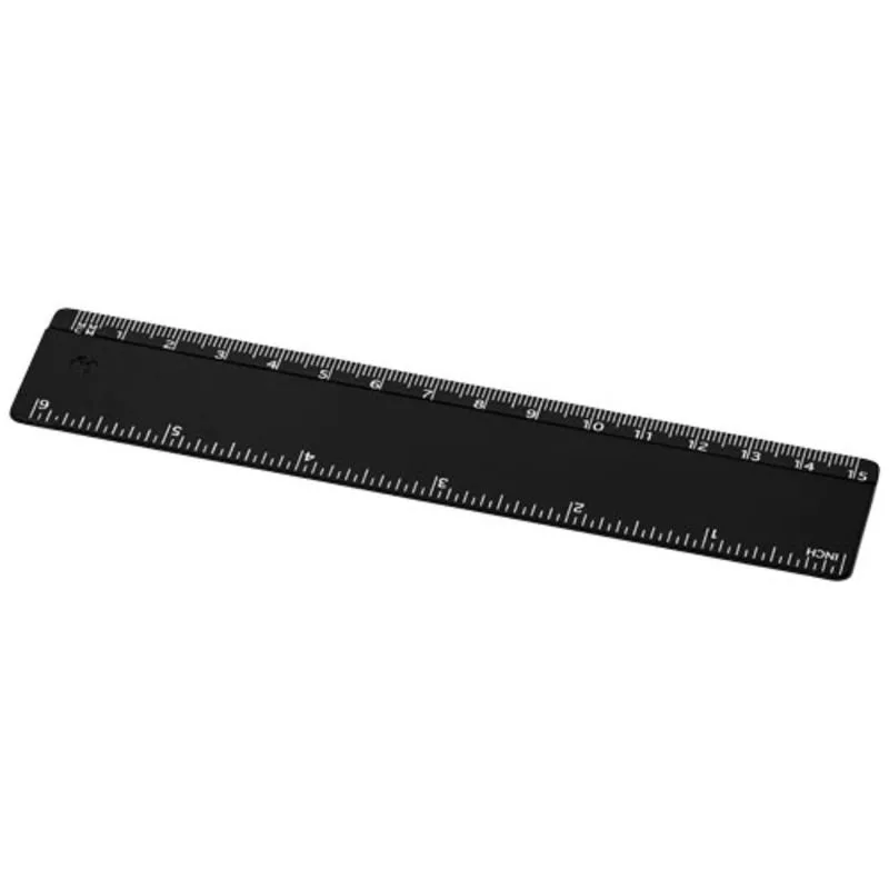 Regla de plástico reciclado de 15 cm Refari